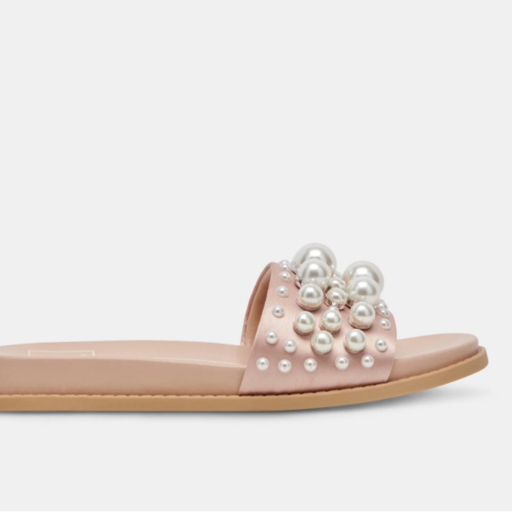 Dolce Vita- brand new in box.  GABBI PEARL SANDALS BLUSH PEARLS size 8